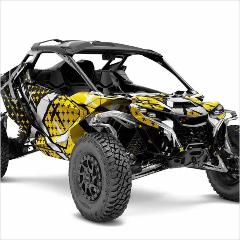 X-Design Yellow XL Version for Can-Am Maverick R 2 Doors